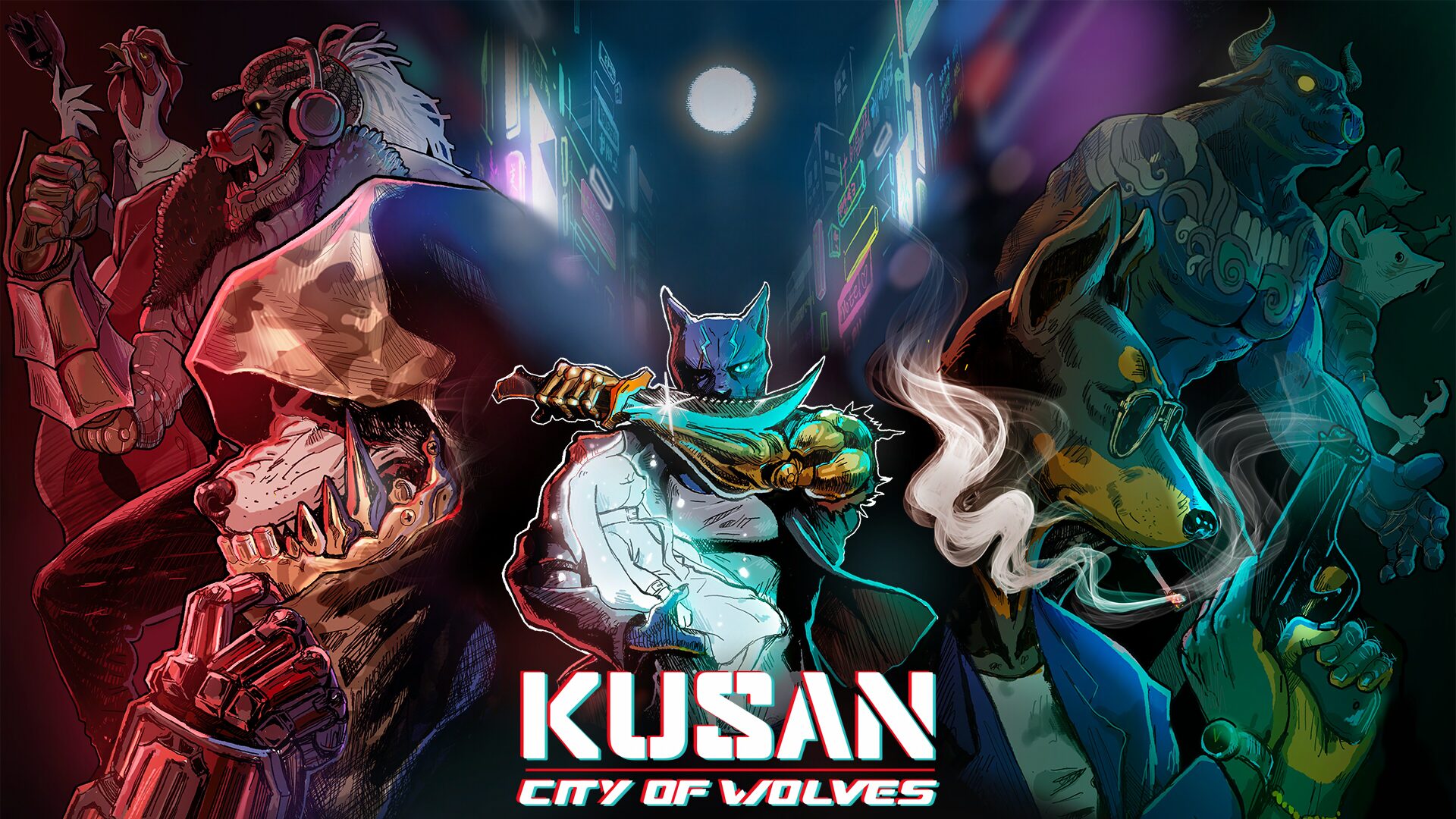 PQube Publishing Kusan: City of Wolves, Releasing in 2026