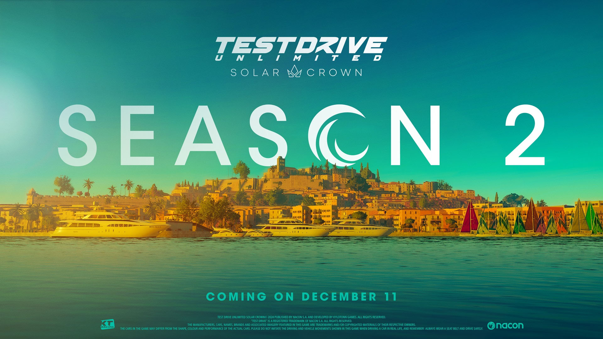 Test Drive Unlimited Solar Crown – Season 2 Releases on December 11