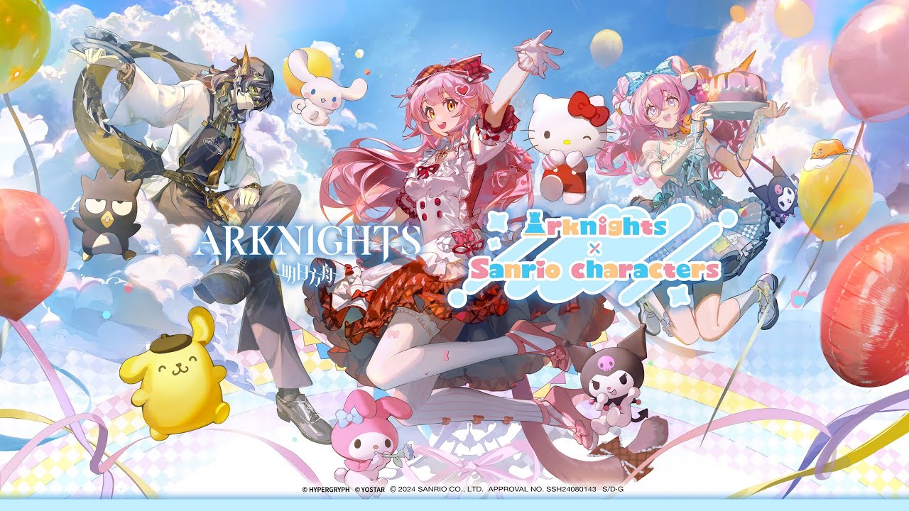 Объявлено о сотрудничестве Arknights и Sanrio