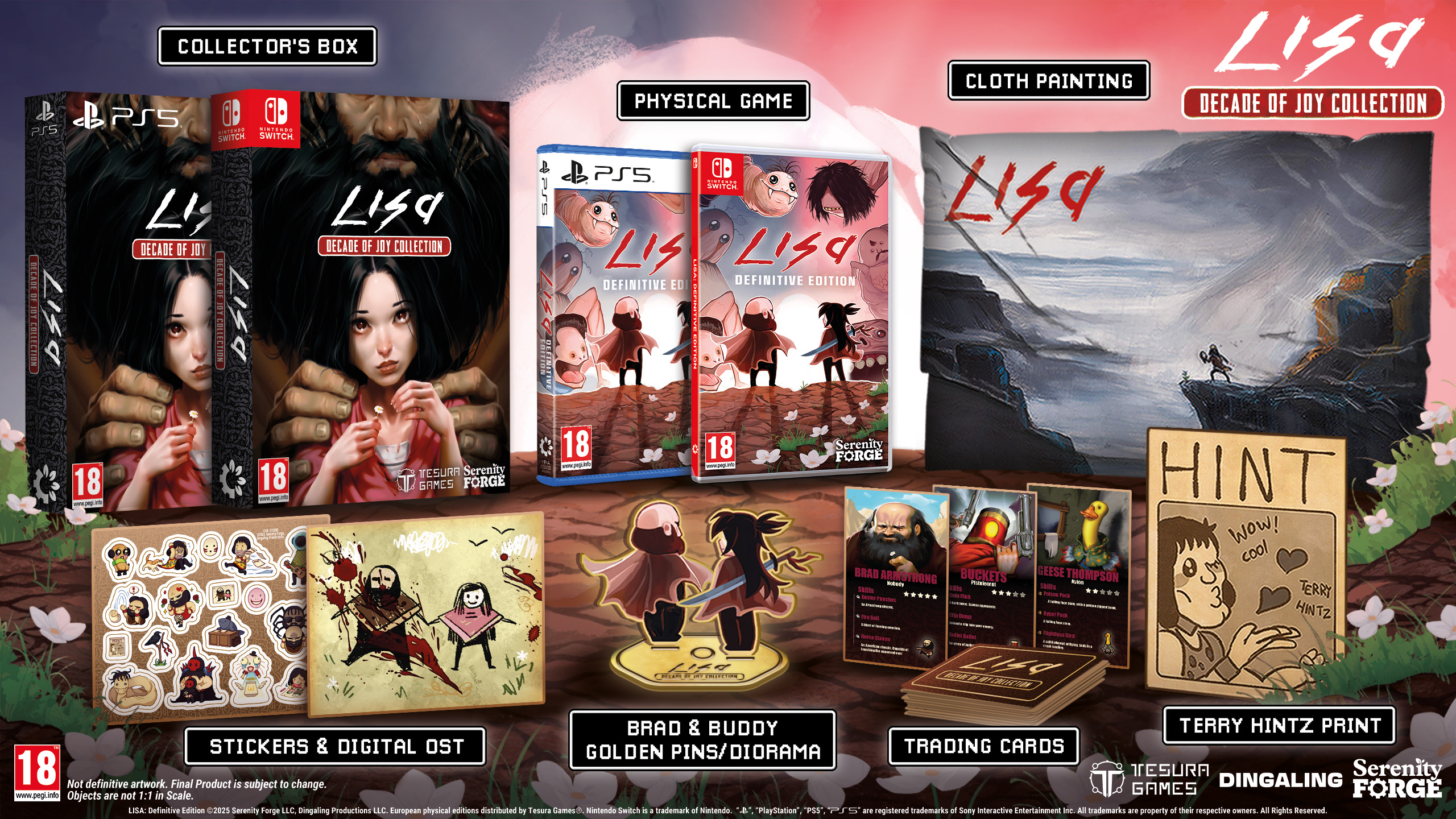 LISA: Definitive Edition Physical Edition выйдет на PlayStation 5 и Nintendo Switch