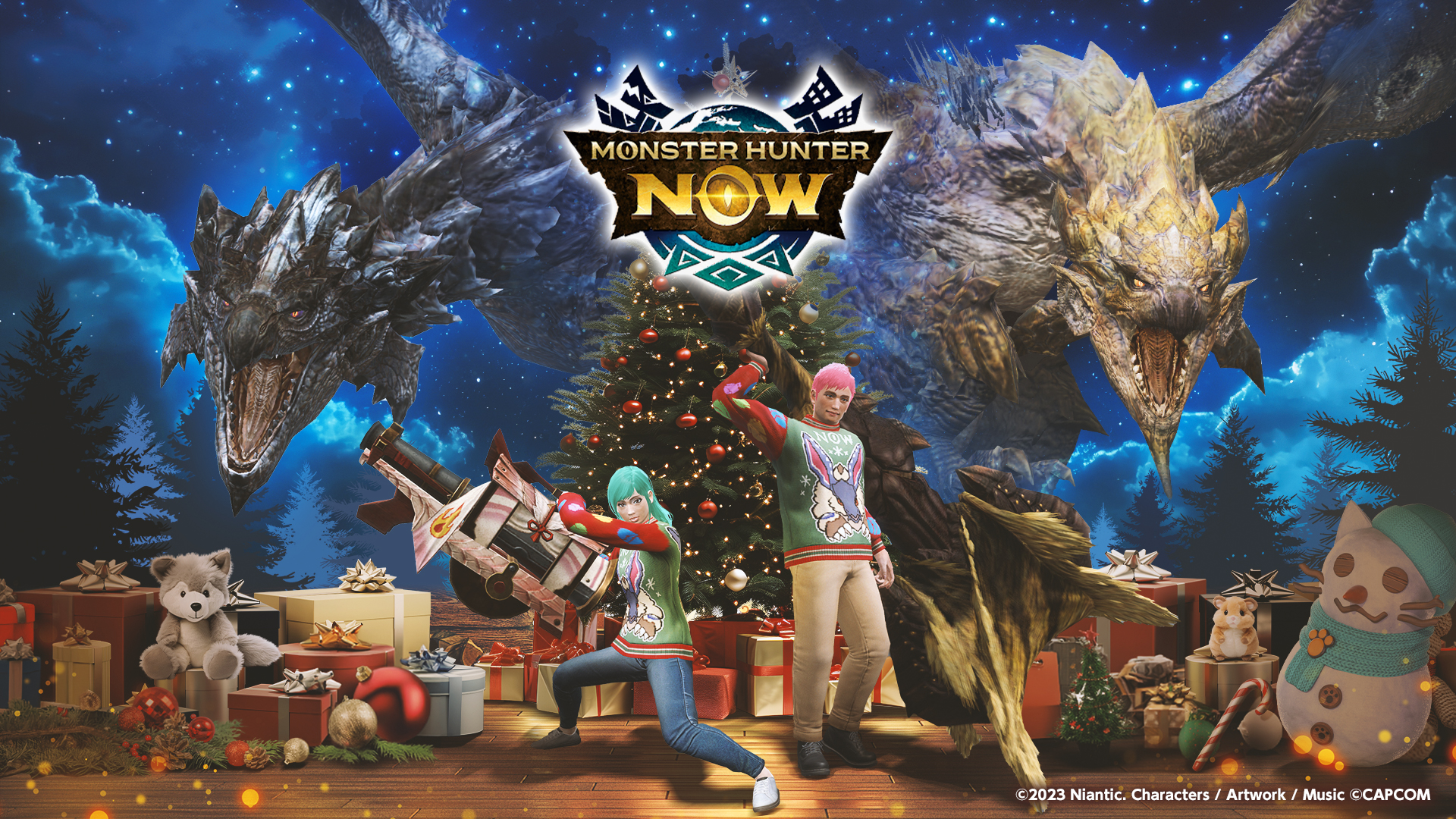 Monster Hunter Now: Новогоднее событие Happy Hunting начинается 23 декабря