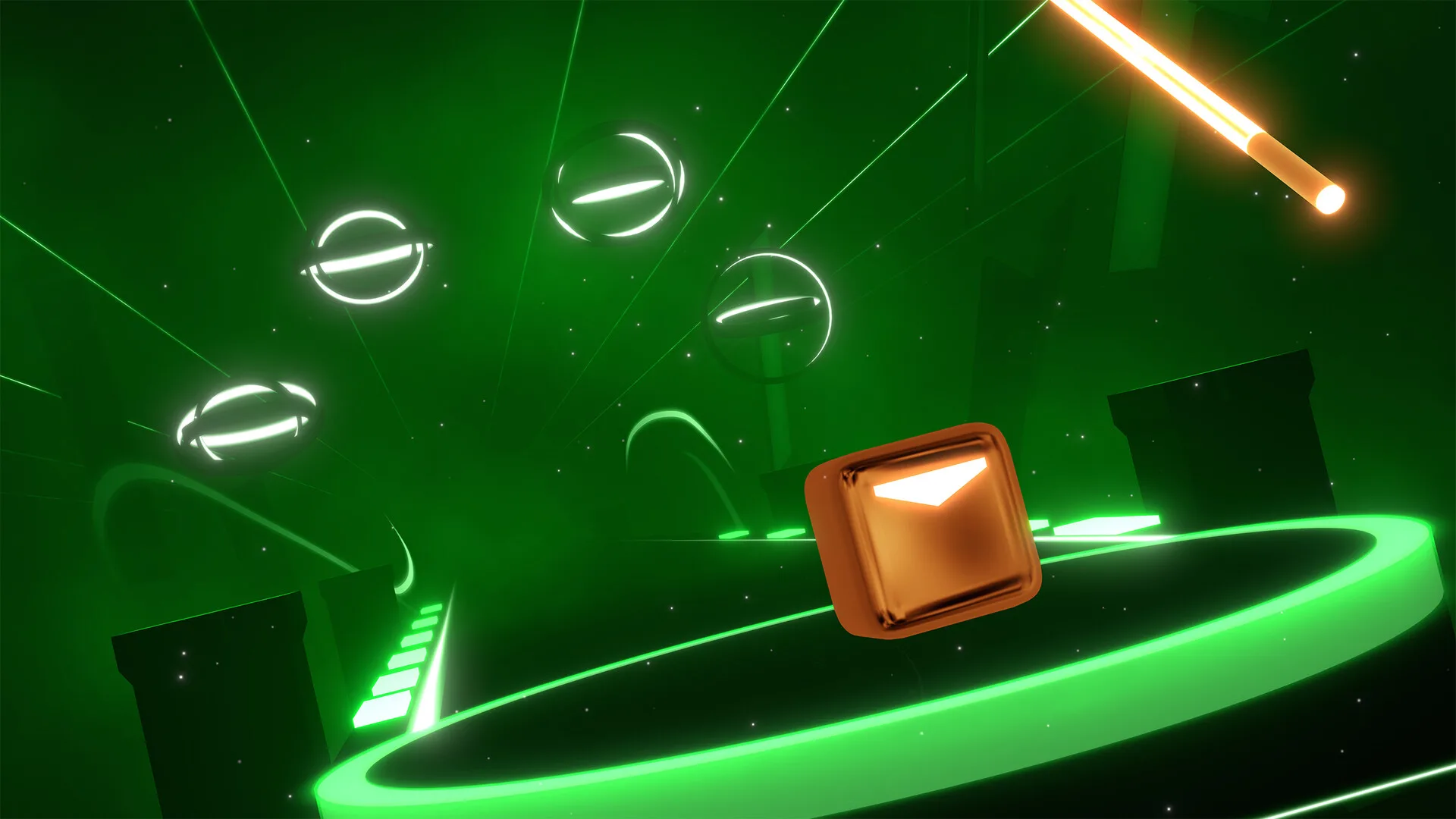 Beat saber adds not like us by kendrick lamar