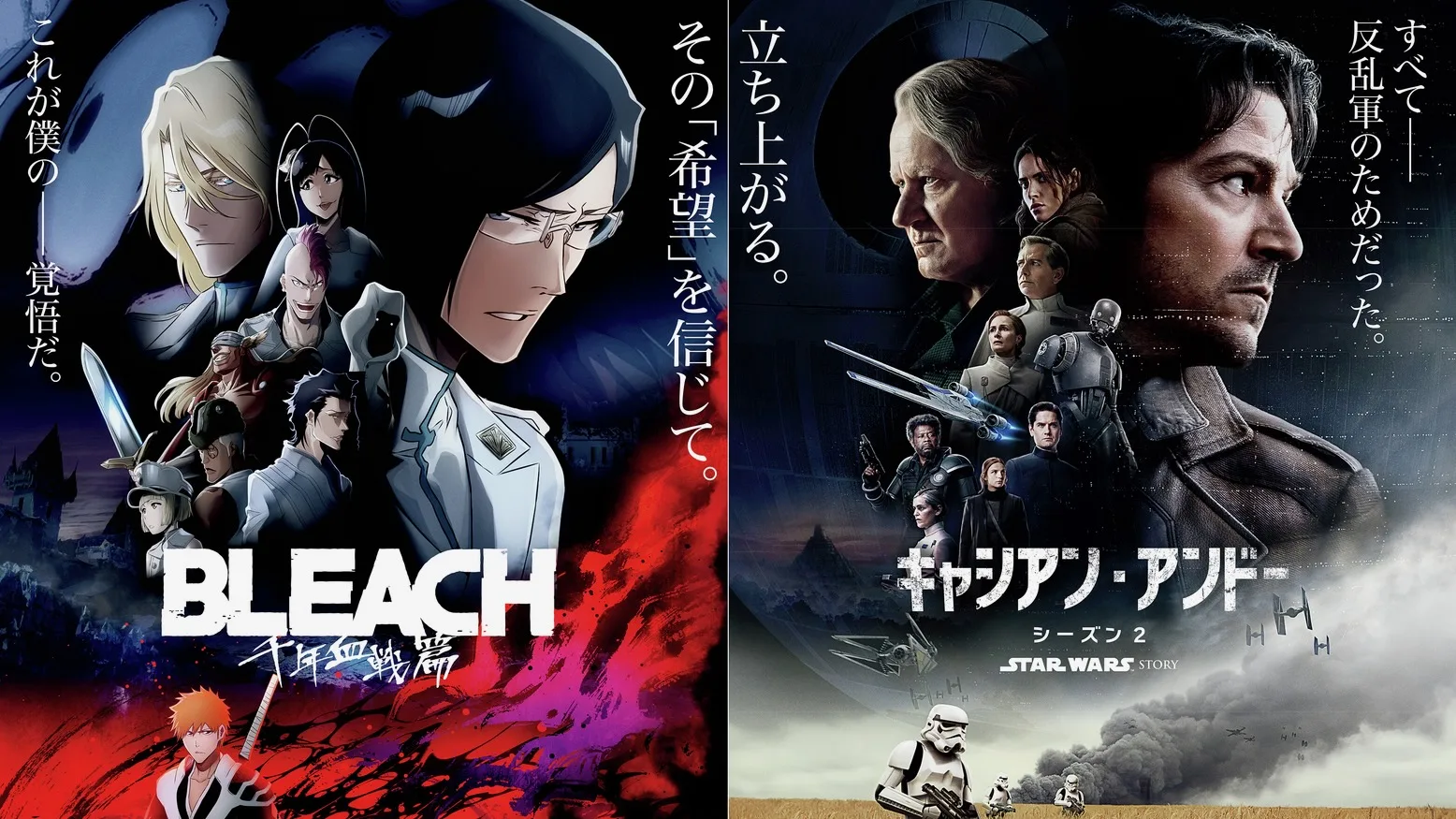 Bleach: Thousand-Year Blood War X Star Wars: Andor COLLAB PLAGER