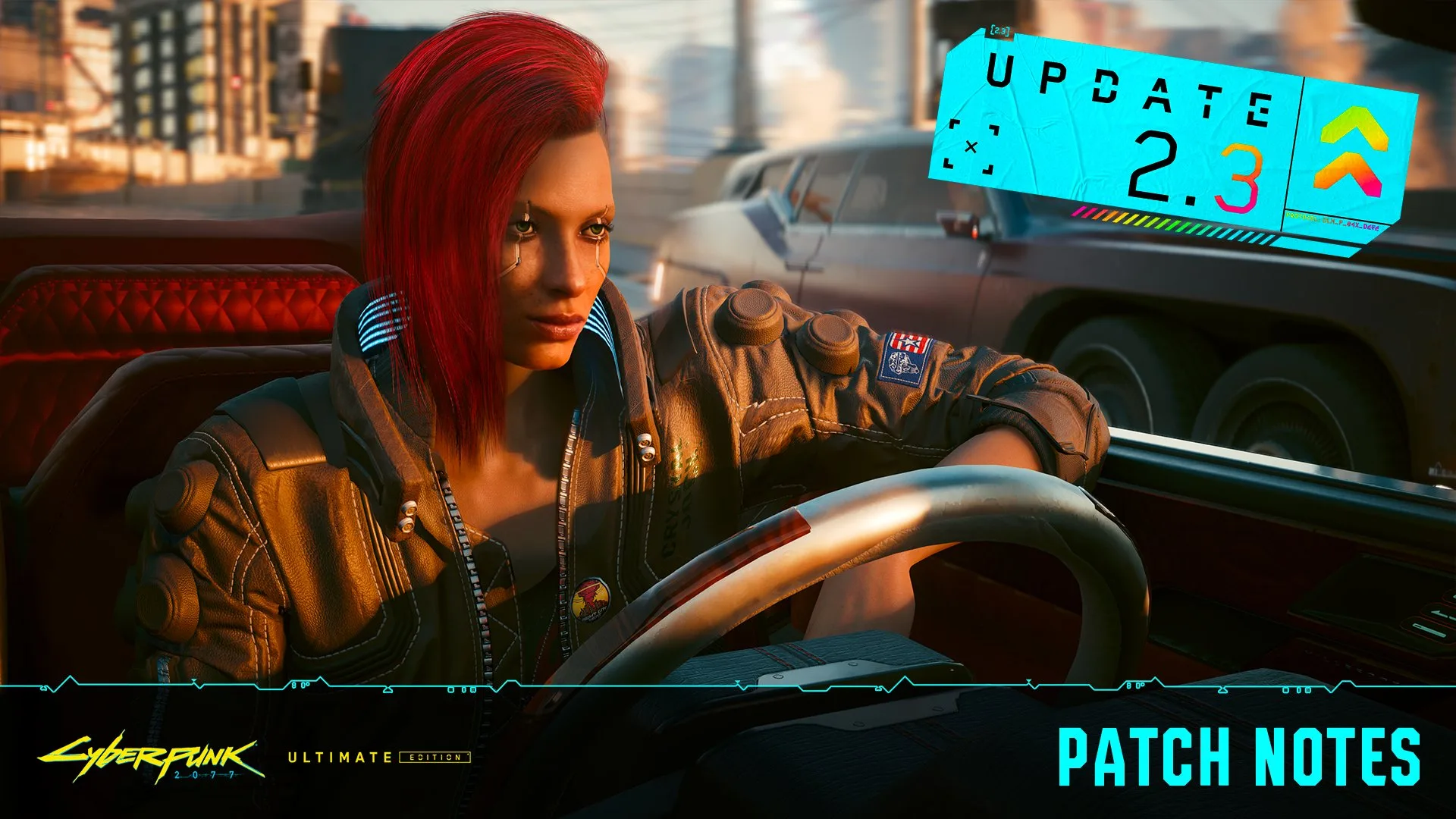 Cyberpunk 2077 Aktualizacja 2.3 Ujawniono notatki łatek