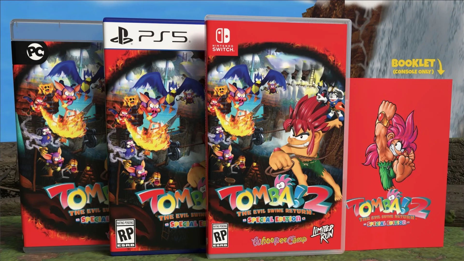 Tomba 2 Physical Editions Revealed by Limited Run Games
