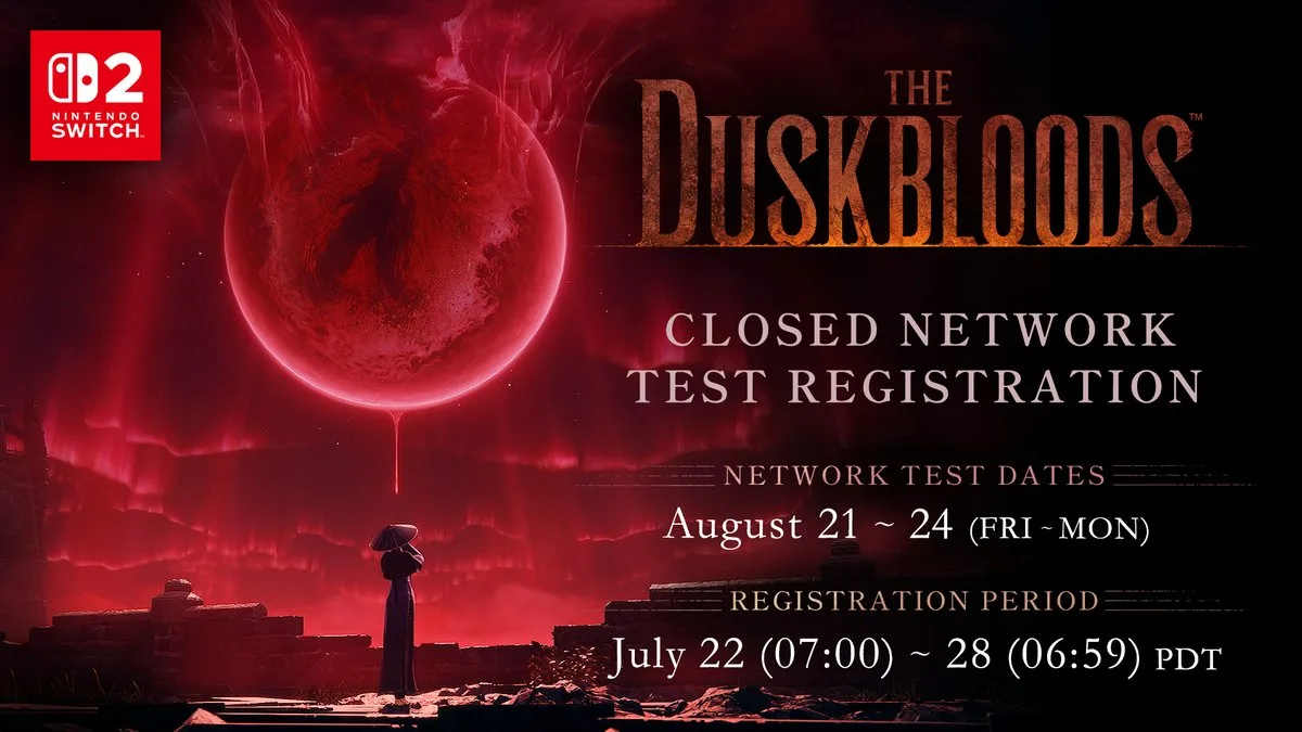 Rejestracja do testu zamkniętej sieci Duskbloods jest już dostępna